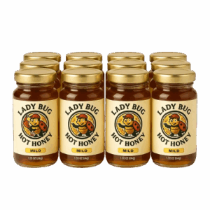12oz Mild LadyBug Hot Honey