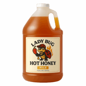 1 Gallon Mild LadyBug Hot Honey