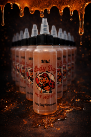 Mild Hot Honey — 4 oz Squeezable Bottle