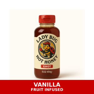 Vanilla Fruit Infused Honey — 16 oz Squeezable Bottle